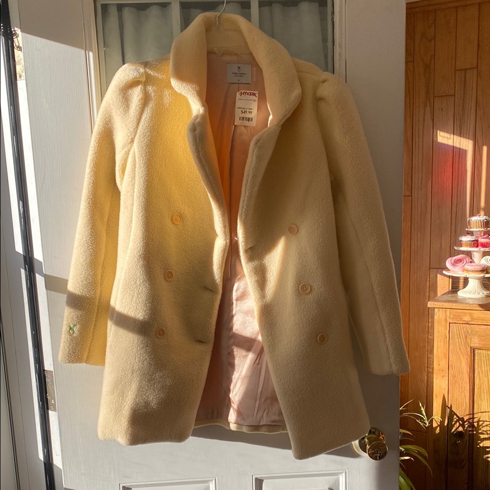 J. Crew Cream Pea Coat